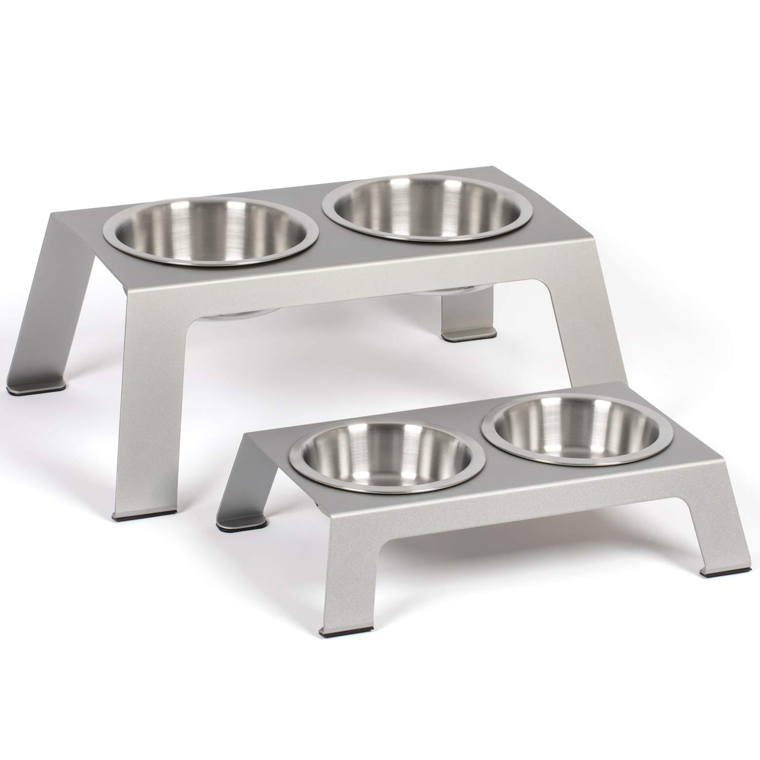 slow feeder dog bowl stainless steel